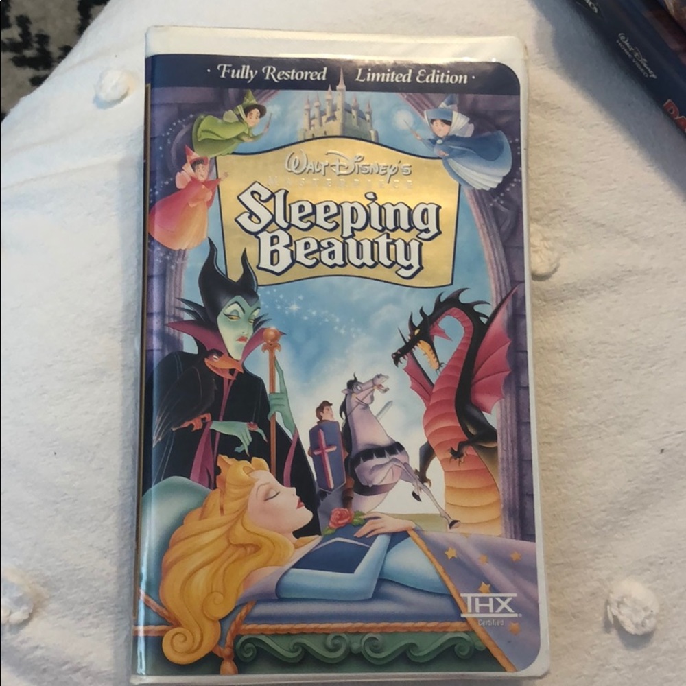 Fully Restored VHS Sleeping Beauty VHS